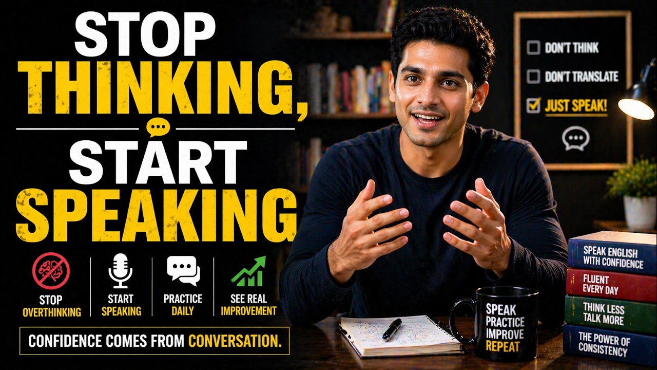 Stop Thinking, Start Speaking