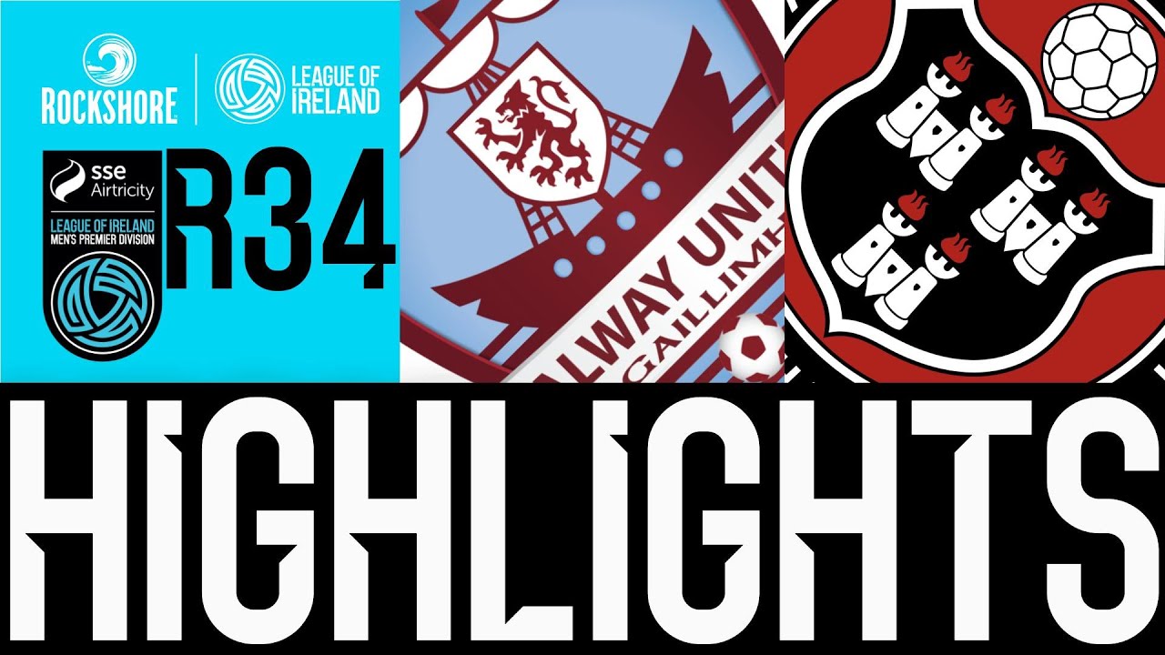 Мужской Премьер-дивизион SSE Airtricity | Раунд 34 | Galway United 2-0 Bohemians | Лучшие моменты