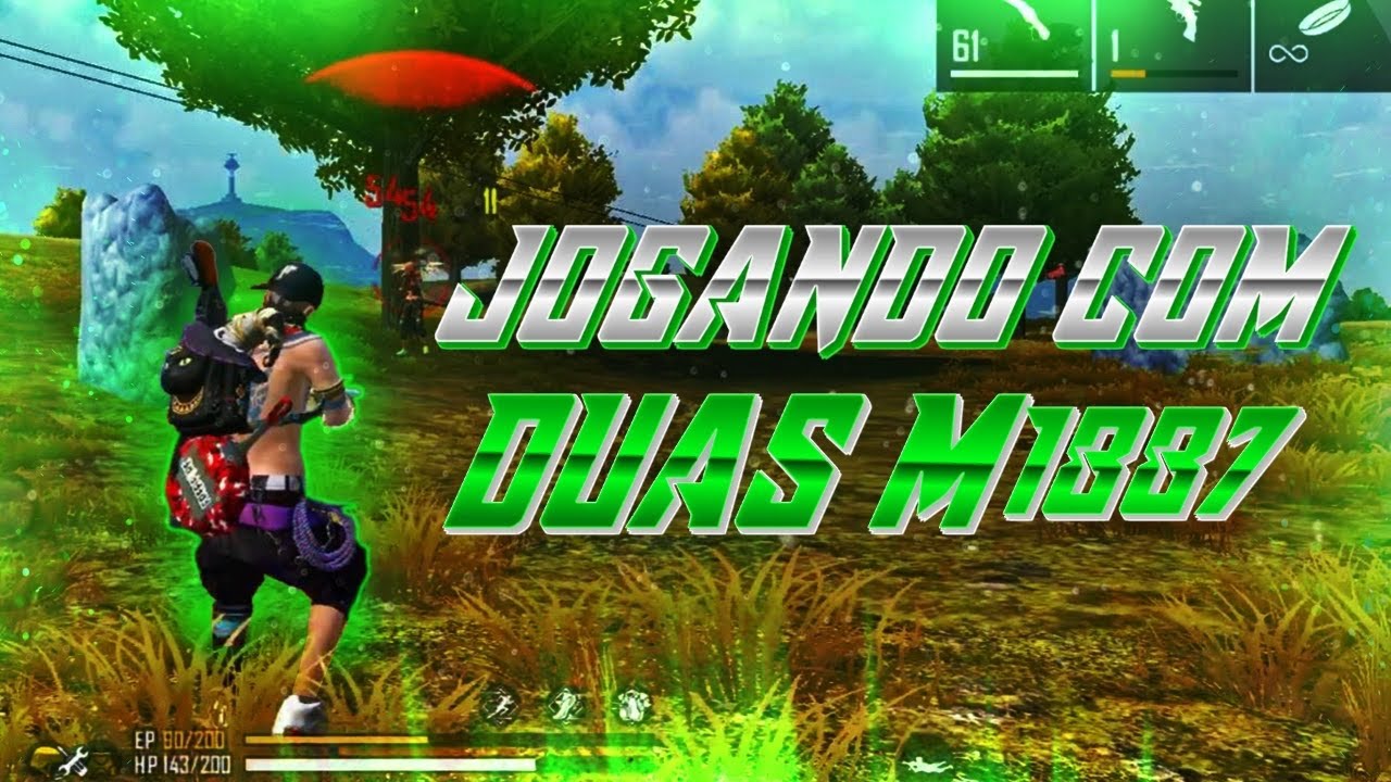 JOGUEI USANDO DUAS 12 NOVA (M1887) E FIZ ISSO... - FREE FIRE