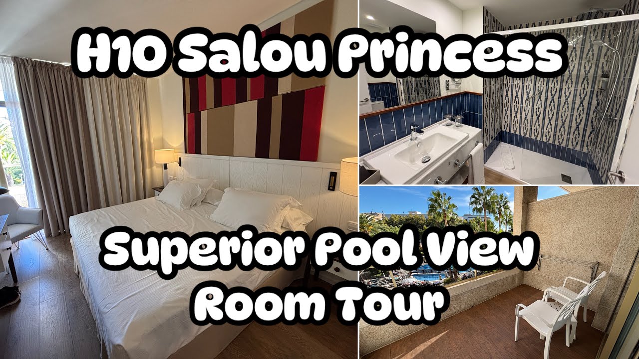 H10 Salou Princess | Обзор номера Superior с видом на бассейн и честный отзыв | Салоу, Испания, 2025