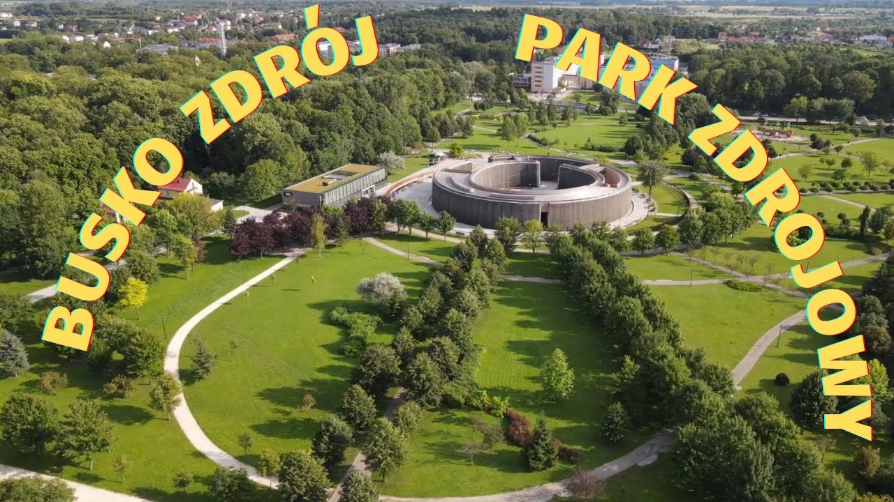 🇵🇱 PARK ZDROJOWY BUSKO ZDRÓJ 🌳🌳🌳