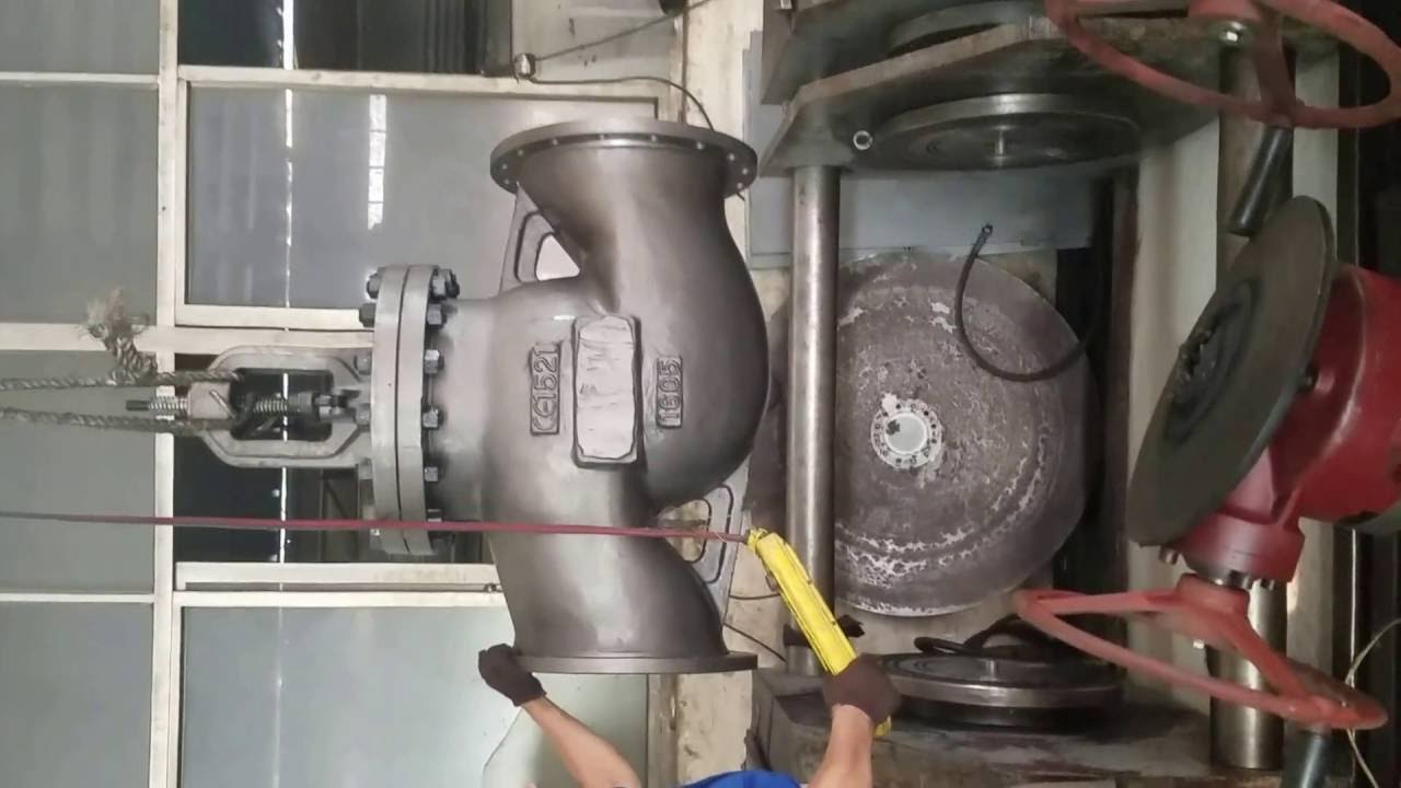ETM DN400 Gland Packing Globe Valves Shell Test