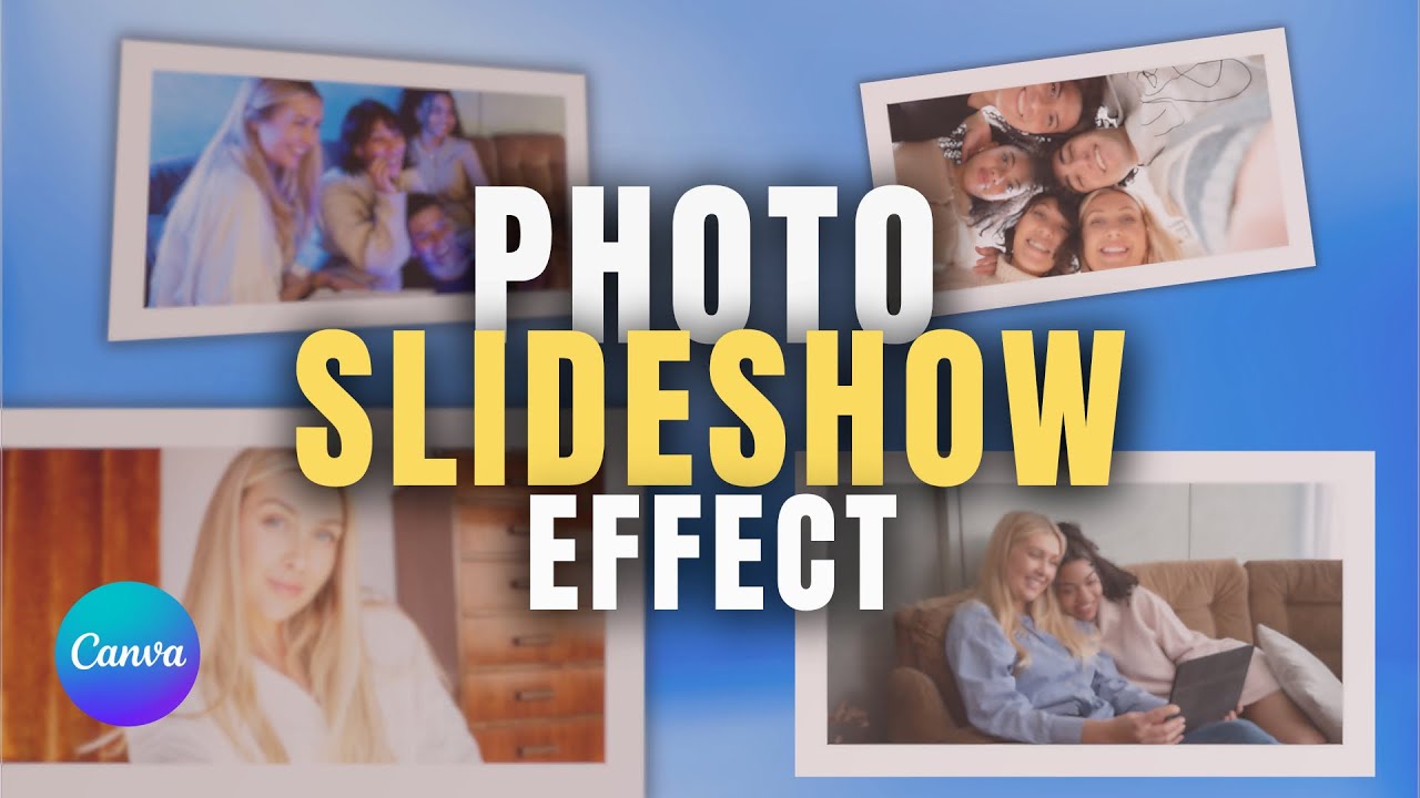 Как создать слайд-шоу из фотографий на CANVA