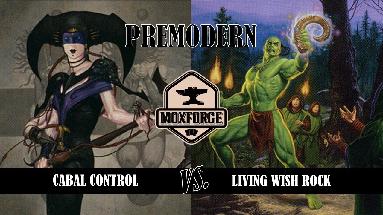 Premodern: Cabal Control vs. Living Wish Rock