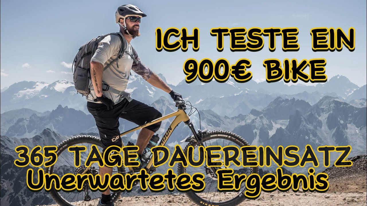 Ich teste ein 900&euro; BIKE - 365 TAGE im DAUEREINSATZ - damit haben wir nicht gerechnet