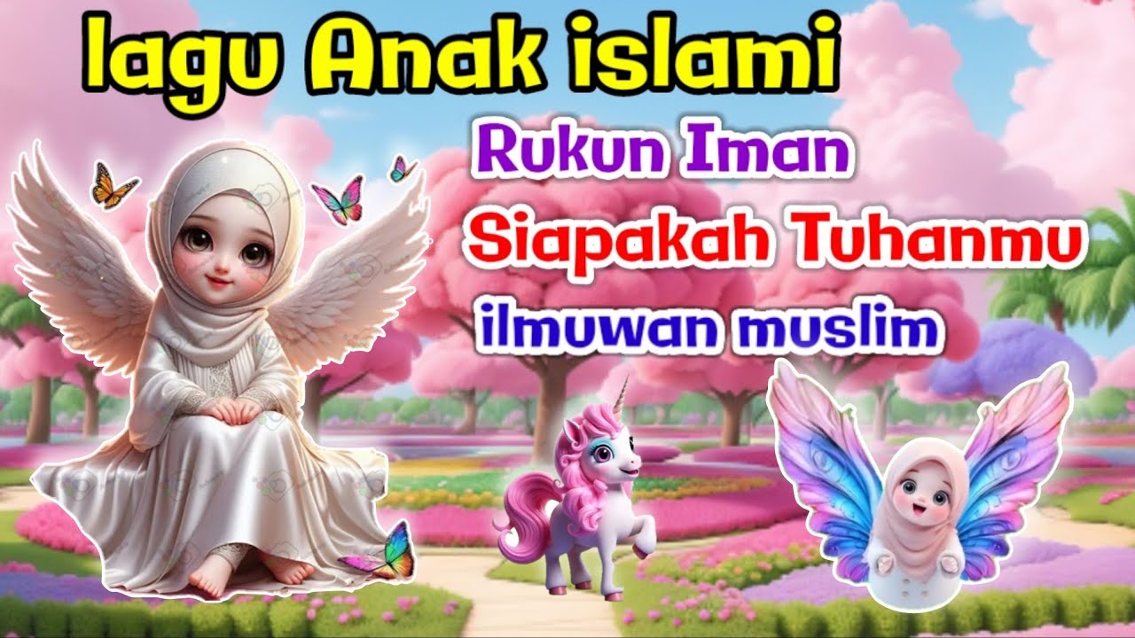 kumpulan LAGU ANAK BALITA, TK DAN PAUD  (  Rukun Iman, siapakah Tuhanmu, ilmuwan muslim ) 