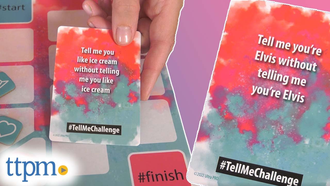 #TellMeChallenge Game from Ultra Pro Instructions + Review!