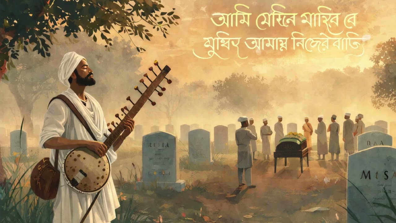 আমি যেদিন যাইবো রে মুর্শিদ আমার নিজের বাড়ি | Ami Jedin Jaibo Re Murshid | New Bengali Folk Song
