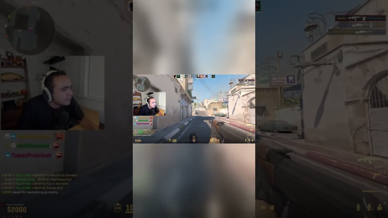 Indian Shroud tries out CS2
