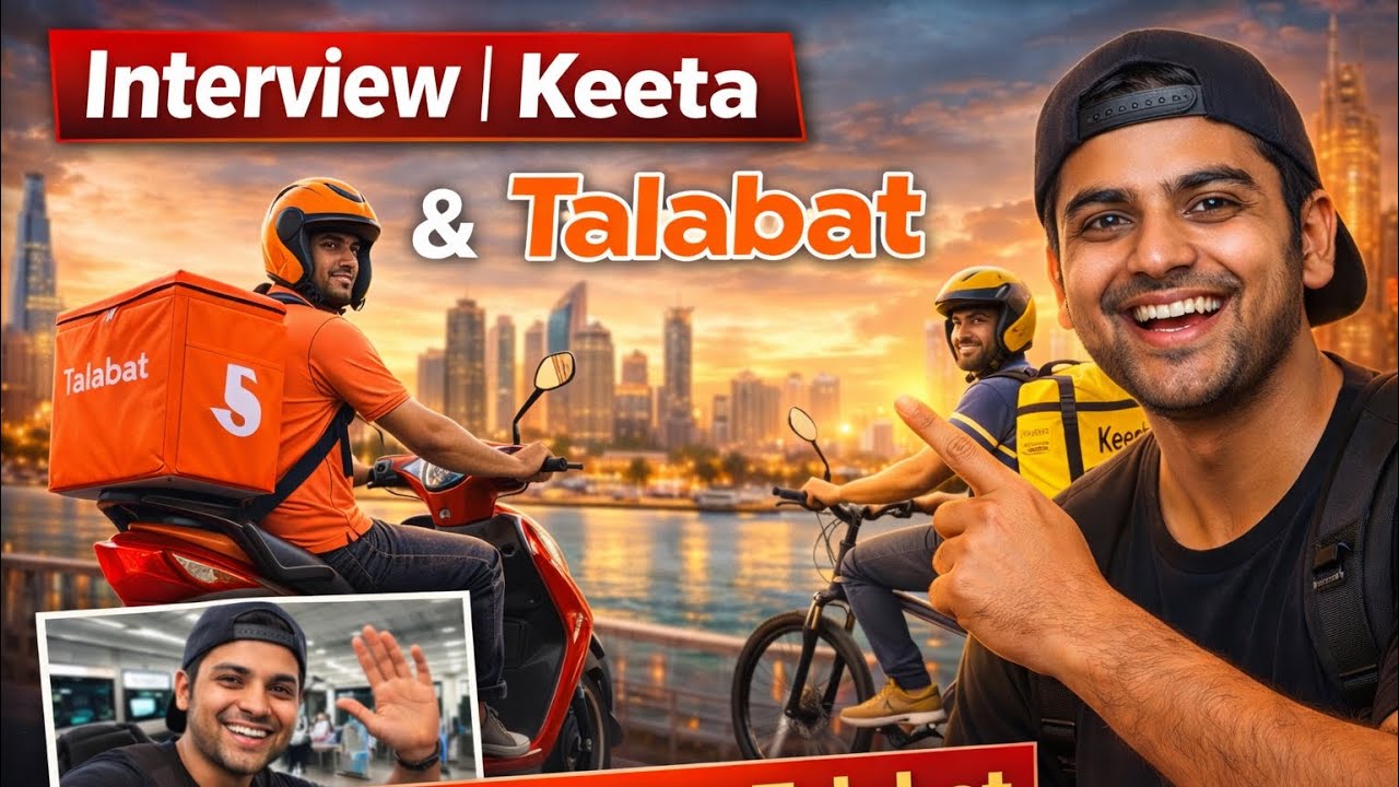 Keeta & Talabat ka interview😍😱 #kuwait #delivery #deliveryboy#dailyvlog #salary #firozkwtvlog#