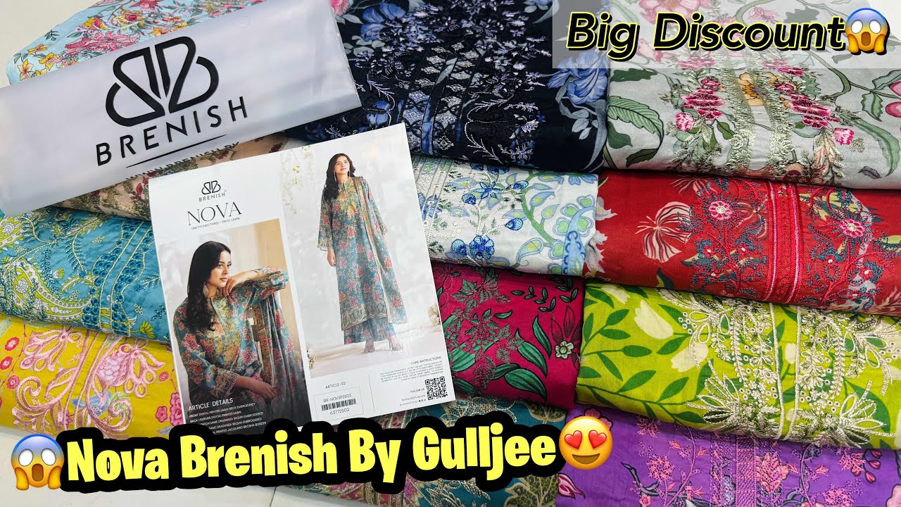 Nova Brenish By Gulljee | Gulljee New Collection 2026 | Gulljee Eid Collection