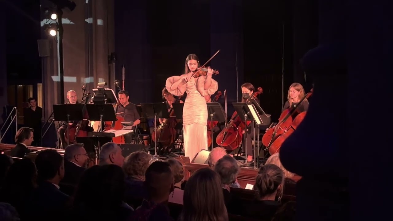 Philip Glass New Chaconne live performance