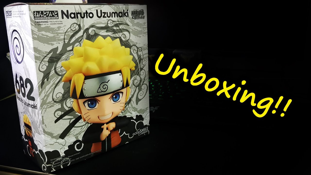 Nendoroid Naruto Shippuden Uzumaki Naruto Unboxing