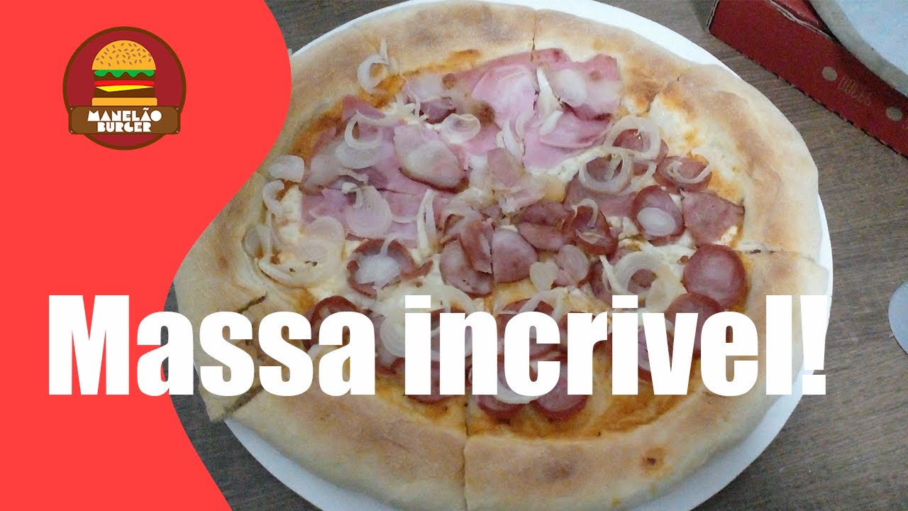 🍕 | Sem fazer CURSO cheguei lá. A Massa esta perfeita!