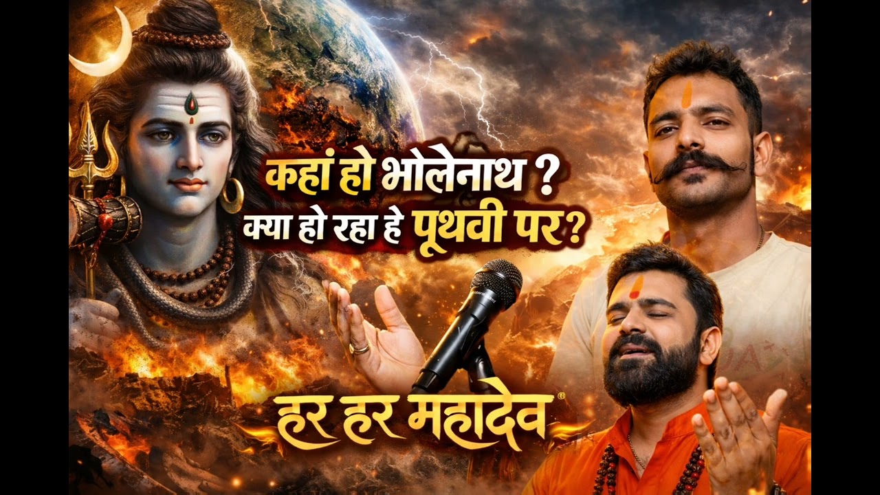 कहाँ हो भोलेनाथ 😢 क्या हो रहा है पृथ्वी पर | New Mahakal Bhajan 2026 | हर हर महादेव | Mahakal Song