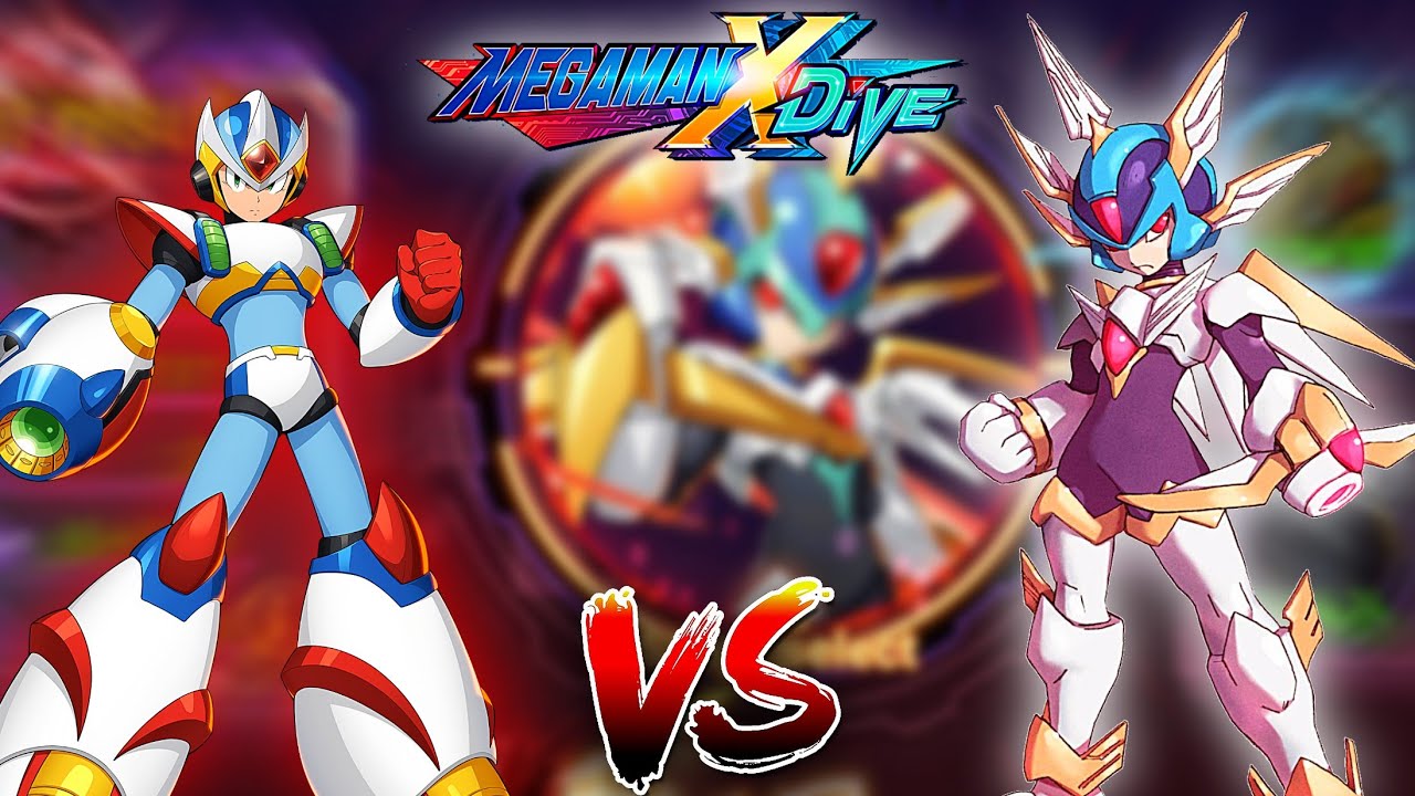 Second Armor X Vs Copy X - Guild Boss | Mega Man X DiVE (Mobile Controls PvE)