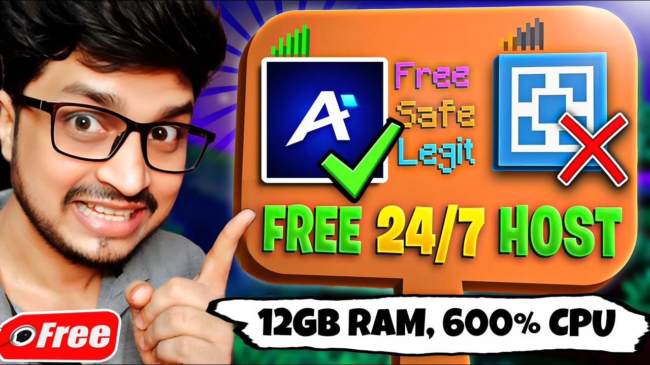 How To Make Free Minecraft Server 24x7 | Best Free 24/7 Minecraft Hosting🟢