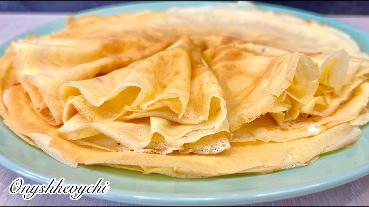 МЛИНЦІ НА ОКРОПІ 🥞Млинці, які вдаються з першого разу🥞
