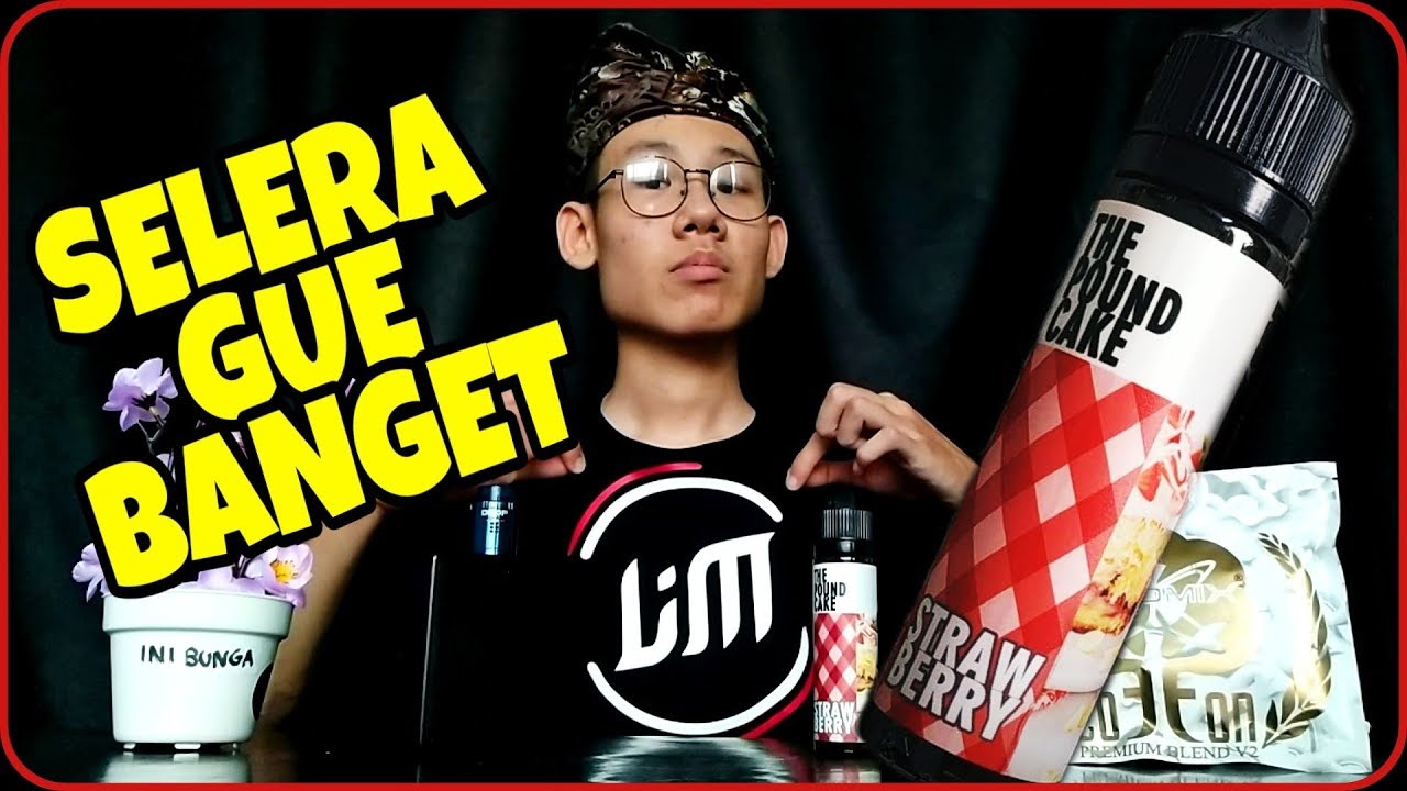 YAKIN GA NYOBAIN INI?? || POUNDCAKE STRAWBERRY BY LIQUID INDONESIA MODERN