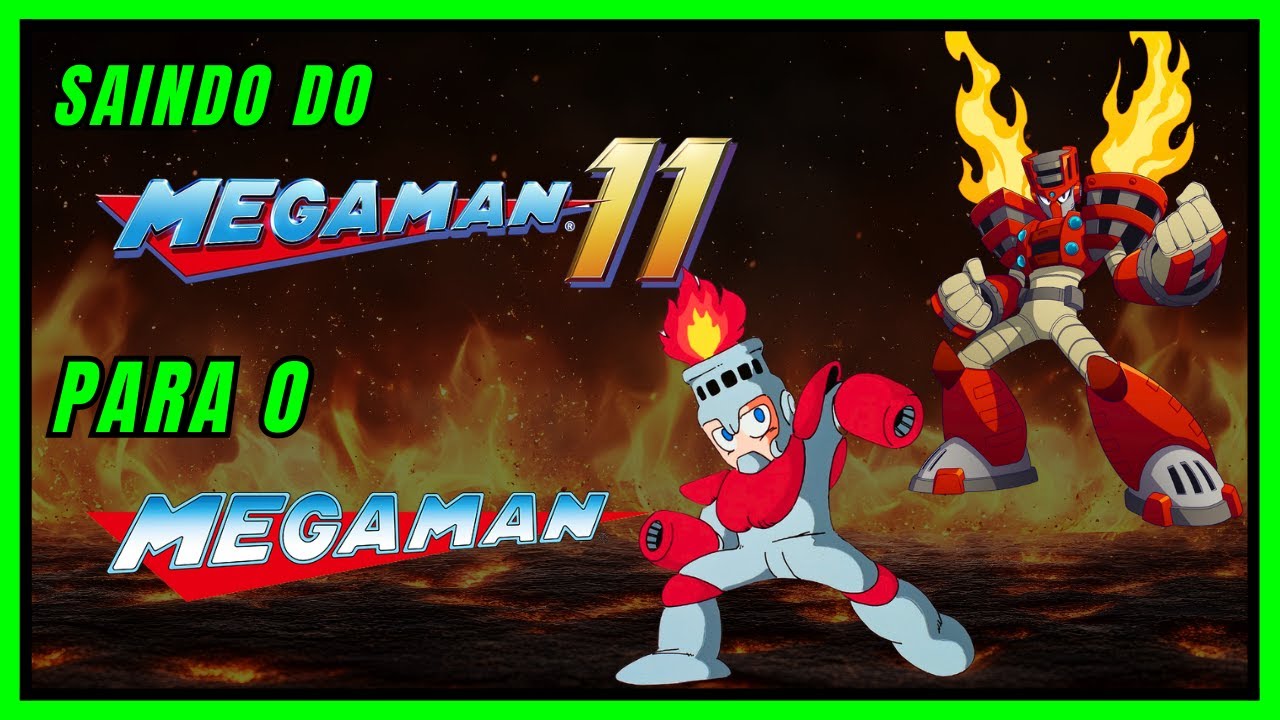 Do Mega Man 11 Para o Mega Man 1 - Será que jogo todos na sequência??