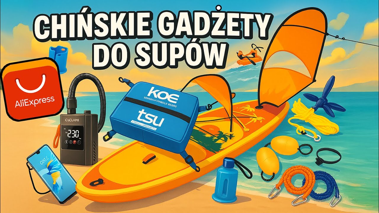 Chińskie Gadżety do SUP&oacute;w z AliExpress! - Sprawdzamy najlepsze gadżety!