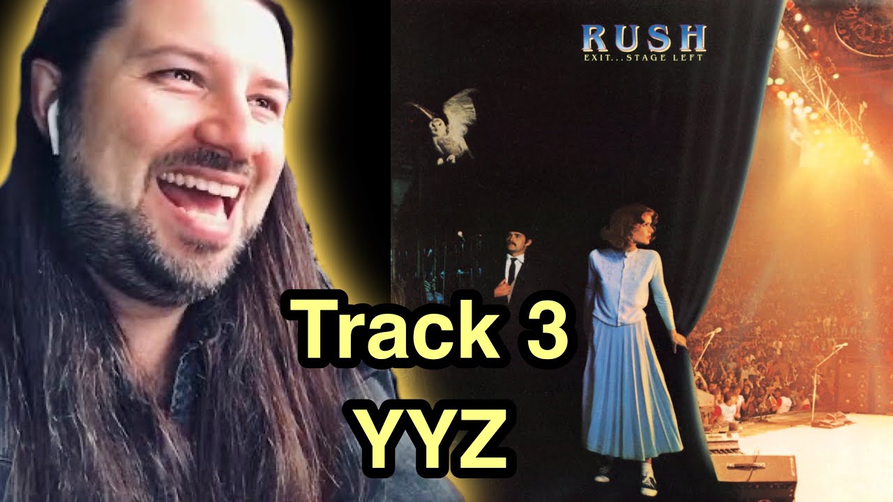 Musician REACTS RUSH YYZ Neil Peart Drum Solo 1981 Exit Stage Left REACTION