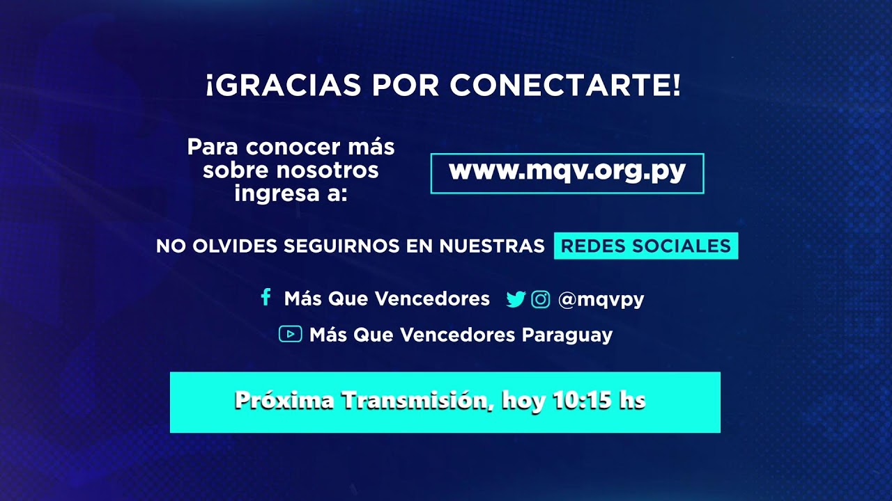 MQV en Vivo - Servicio Central | 01-02-26 | 08:00hs