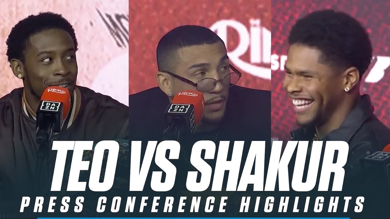 All the Madness from the RING VI Presser ft. Teofimo, Shakur, & Keyshawn