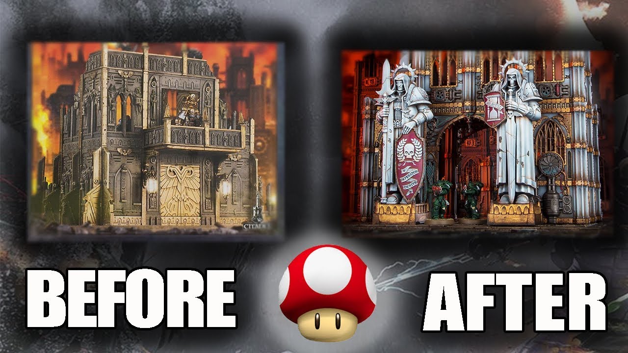Old Gw Terrain Vs. Sector Imperialis Terrain Unboxing