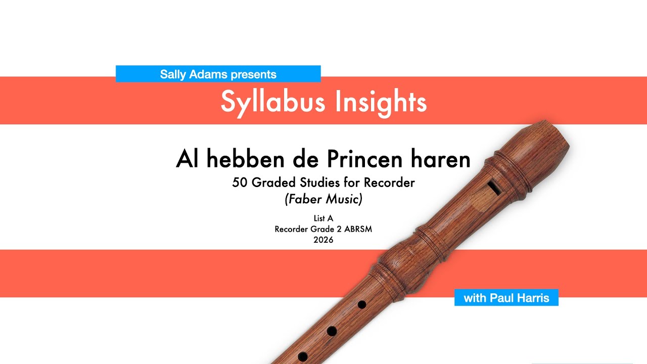 Syllabus Insights | Al hebben de Princen haren (ARBSM Grade 2 Syllabus List A)