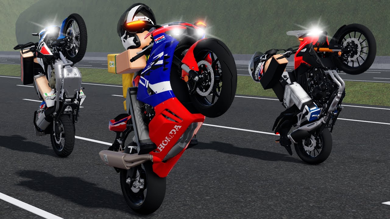 ROBLOX - FOMOS PARA A RUA DO GRAU COM AS MOTOS ROUBADA NA MATA DOS MANDRAKES