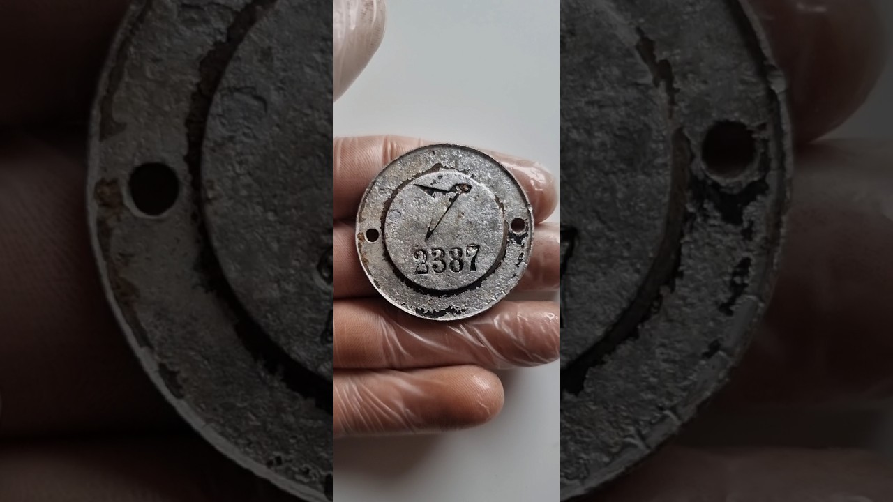 Секретный жетон Мессершмитт. #история #эховойны #артефакт