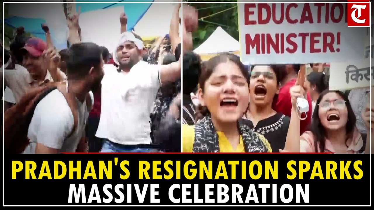 WATCH: Massive Celebrations at Jantar Mantar After Dharmendra Pradhan's Resignation | CJP Protest