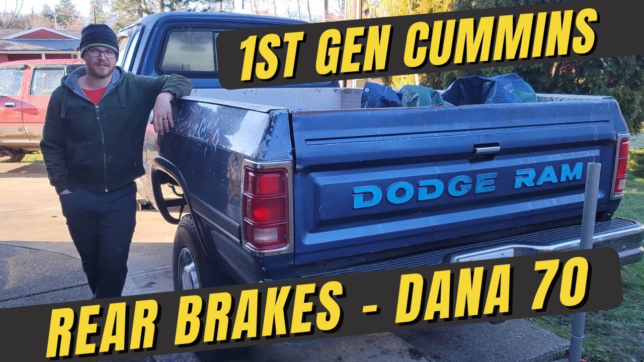 Задние барабанные тормоза, пружины и уплотнения Dana 70 | Cummins 1-го поколения