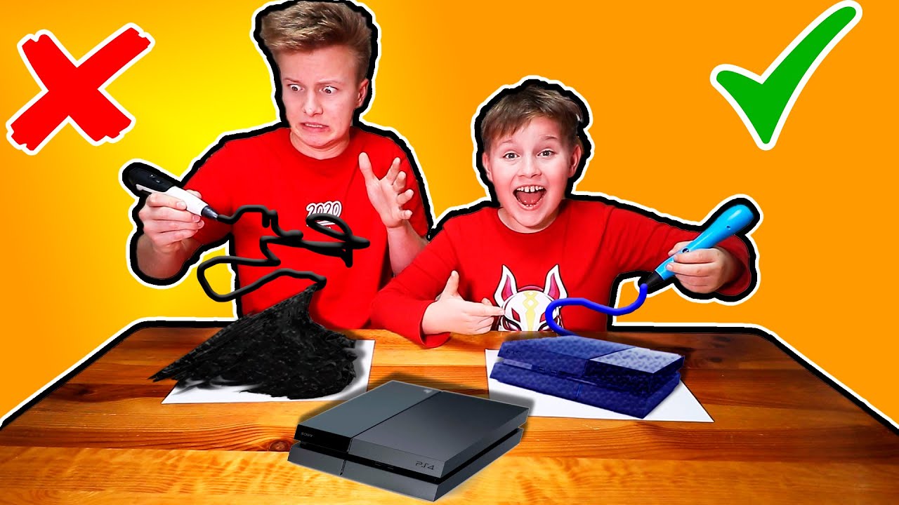 3D Stift: WER BESSER DRUCKT darf es BEHALTEN 🤣 KRASS TipTapTube SH-Gang