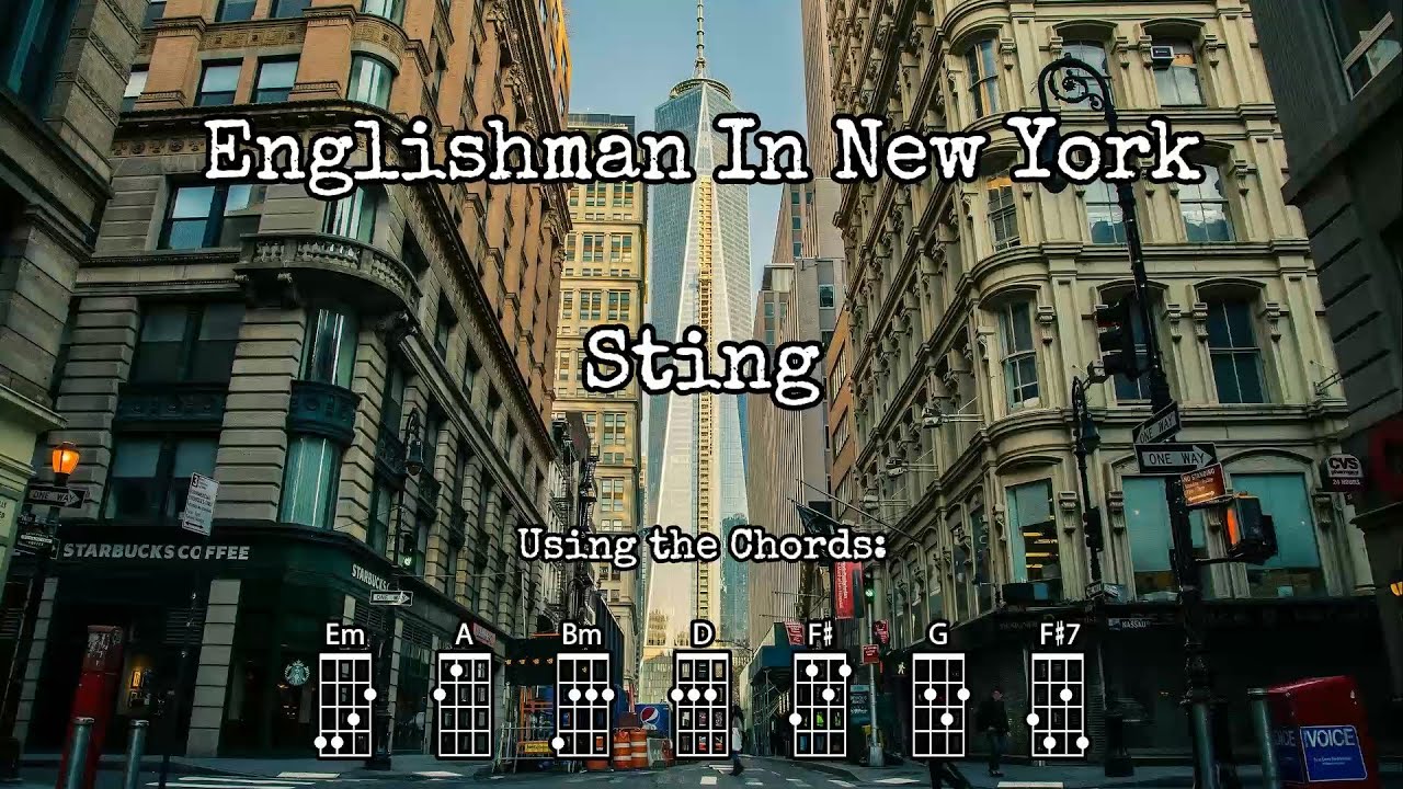 Englishman In New York - Sting | Ukulele Play Along