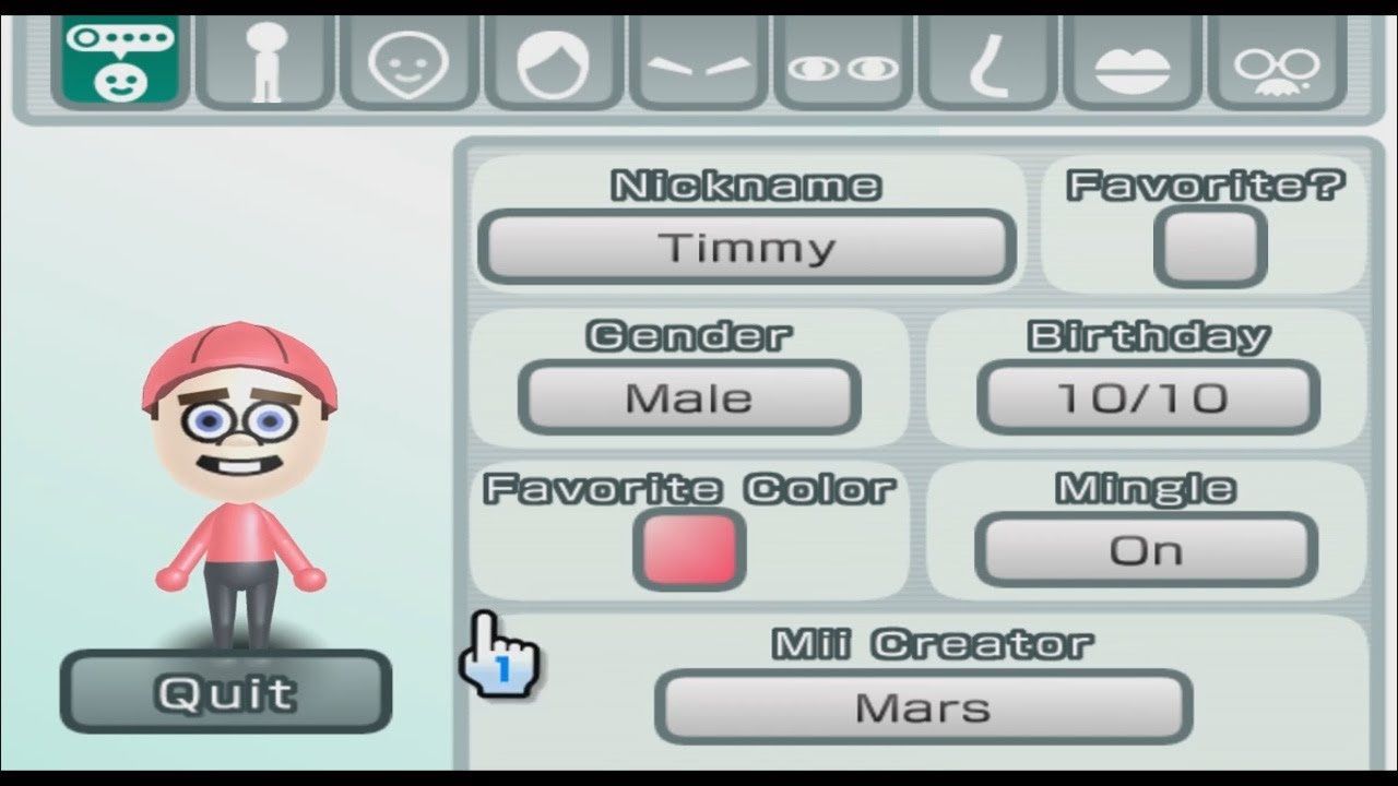 Timmy Turner - Fairly Odd Parents - Mii 547