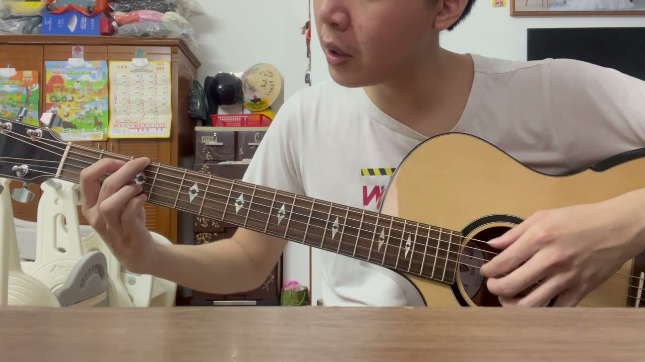 Tự học Guitar - tập đệm hát, strumming 