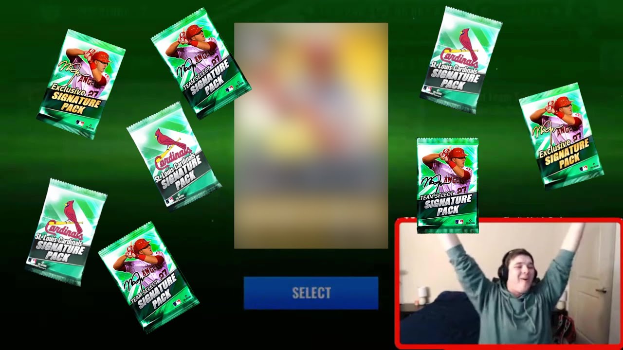 8 Team Select Sig Packs! HUGE OVR Jump! | Charity Stream Highlights | MLB 9 Innings 23