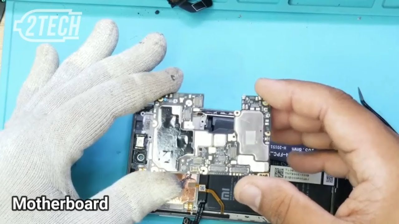 👉Redmi Note 9S -  How to open and replace motherboard
