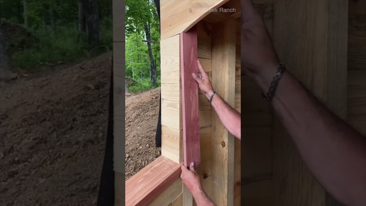 Root Cellar build! #hardwork #homestead #woodwork #diy #tornado