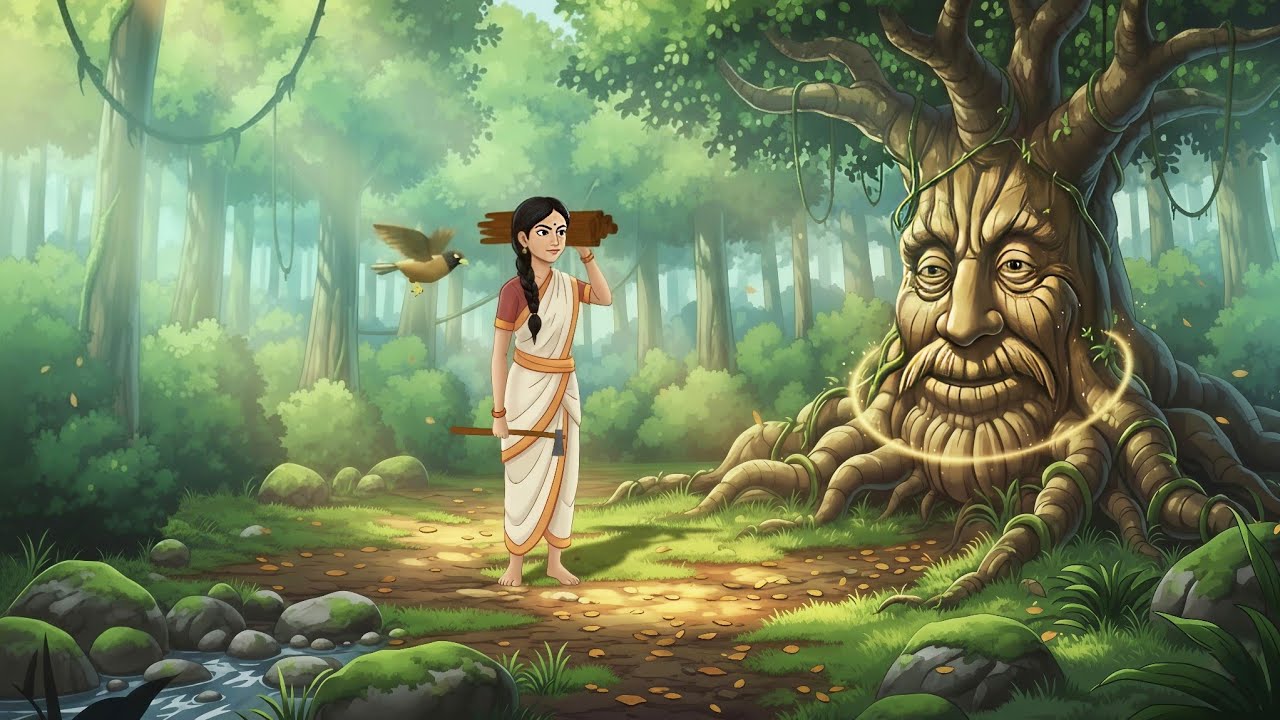 रहस्यमय जंगल | hindi cartoon story