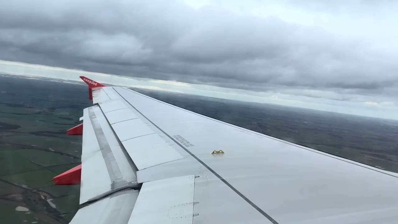EasyJet Airbus A320-200 G-EZUA Takeoff from Newcastle 13/02/2026