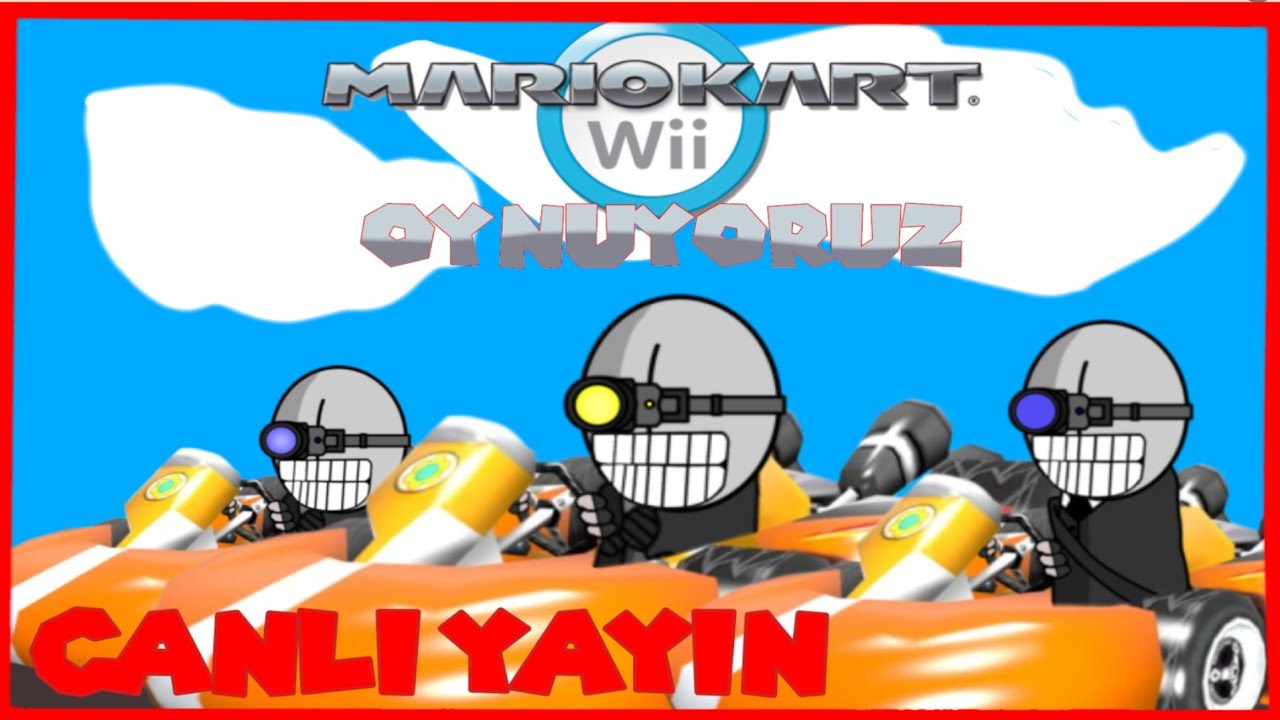TOFAŞ KADAR ARABAYLA NPCLERLE YARIŞIYOZ!(MARİO KART Wİİ)