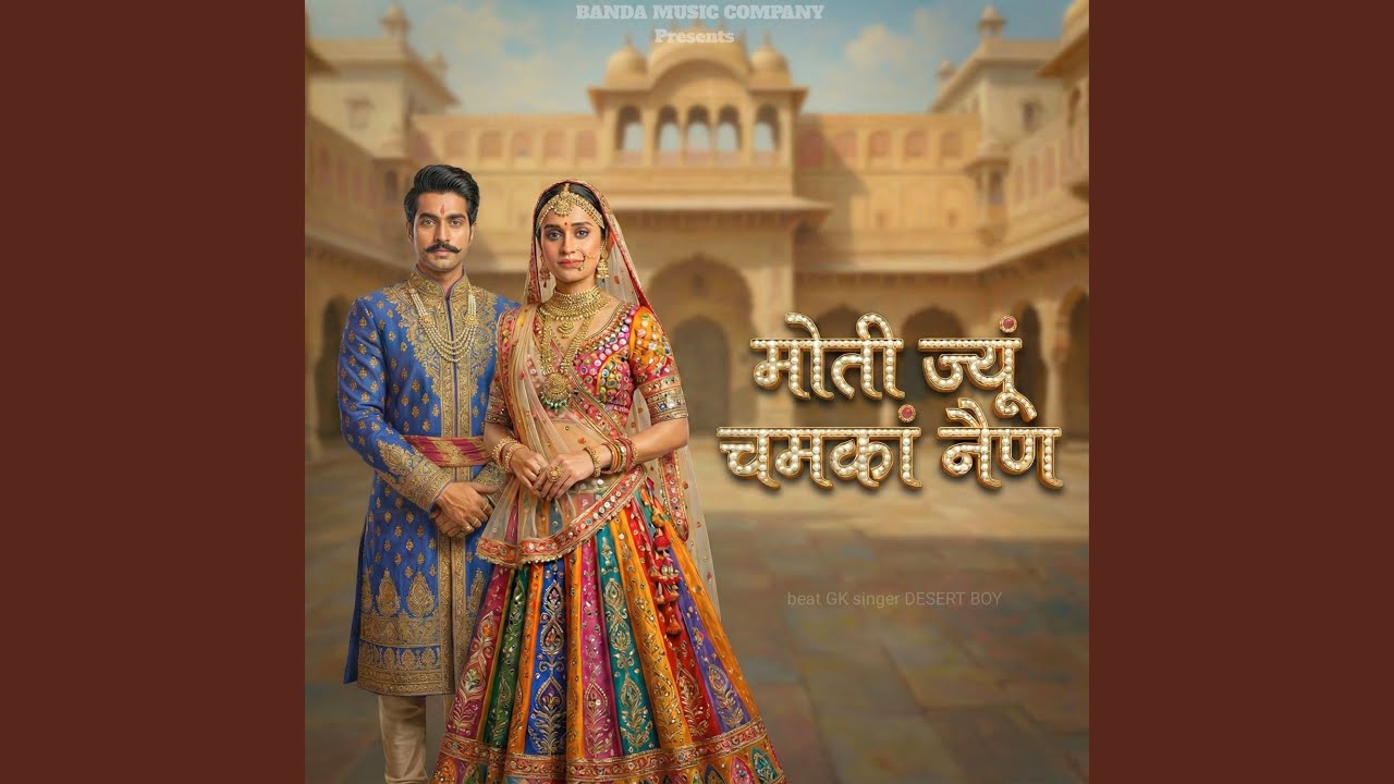 मोती ज्यूं चमकां नैण