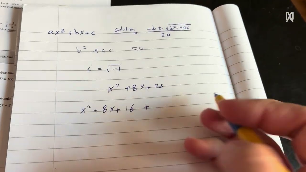 G9S Algebra CP 3.3 (Complex Numbers)