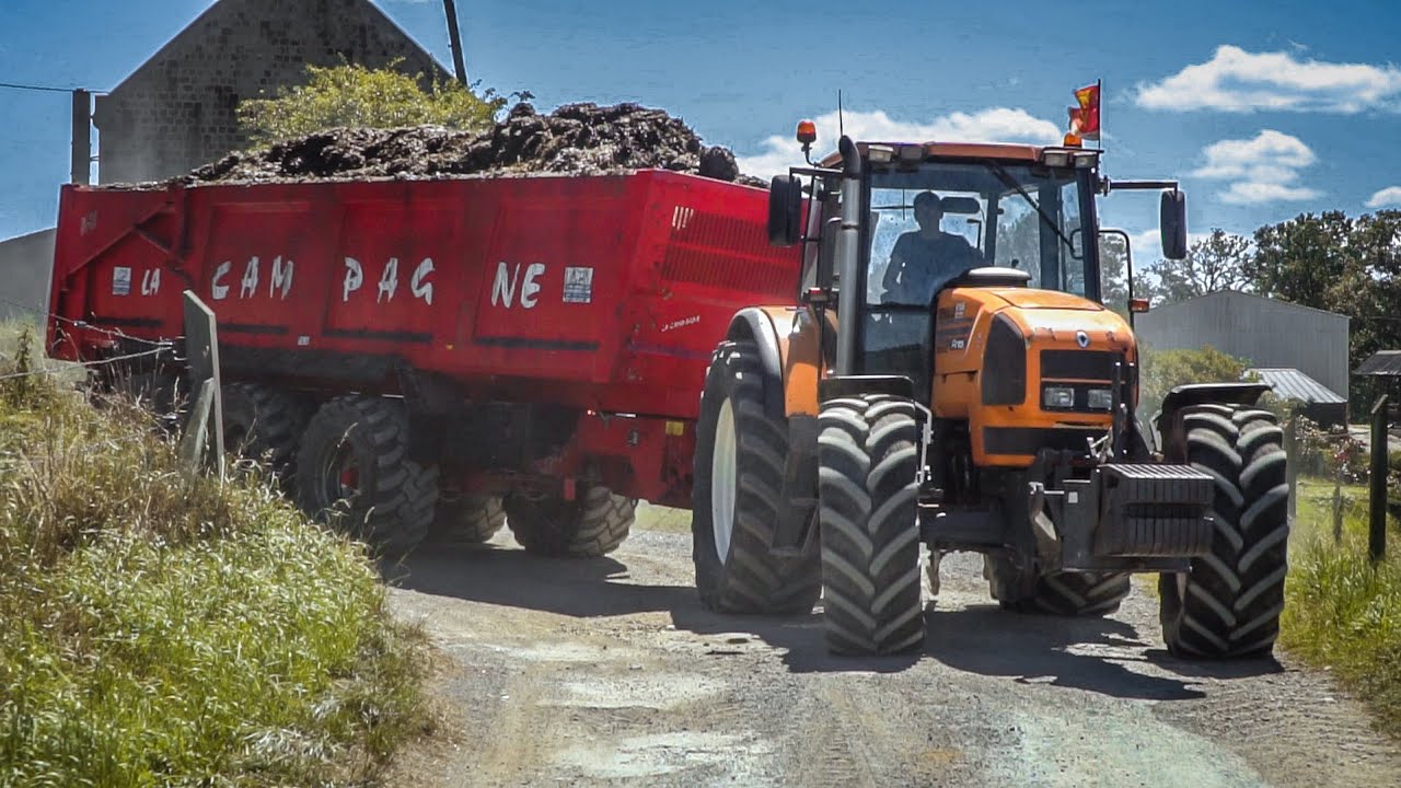 Transport de fumier 2020 - GAEC LE BALENCON