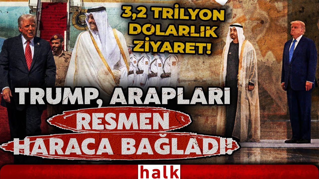 Trump'tan Ortadoğu'ya 3,2 trilyon dolarlık ziyaret! A&ccedil;ıkel 