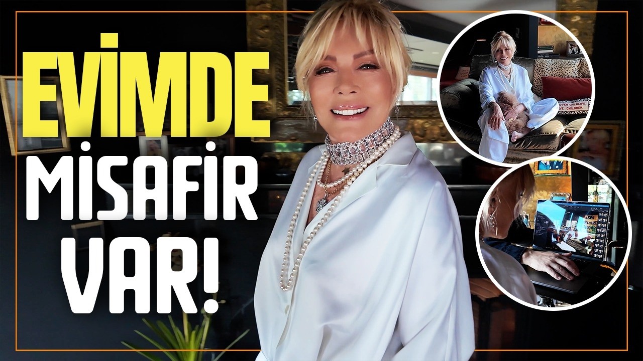EVİMDE MİSAFİRLERİM VAR! 😍 - Profesyonel Makyaj 💄& Dergi Çekimi 📸 | InStyle Home