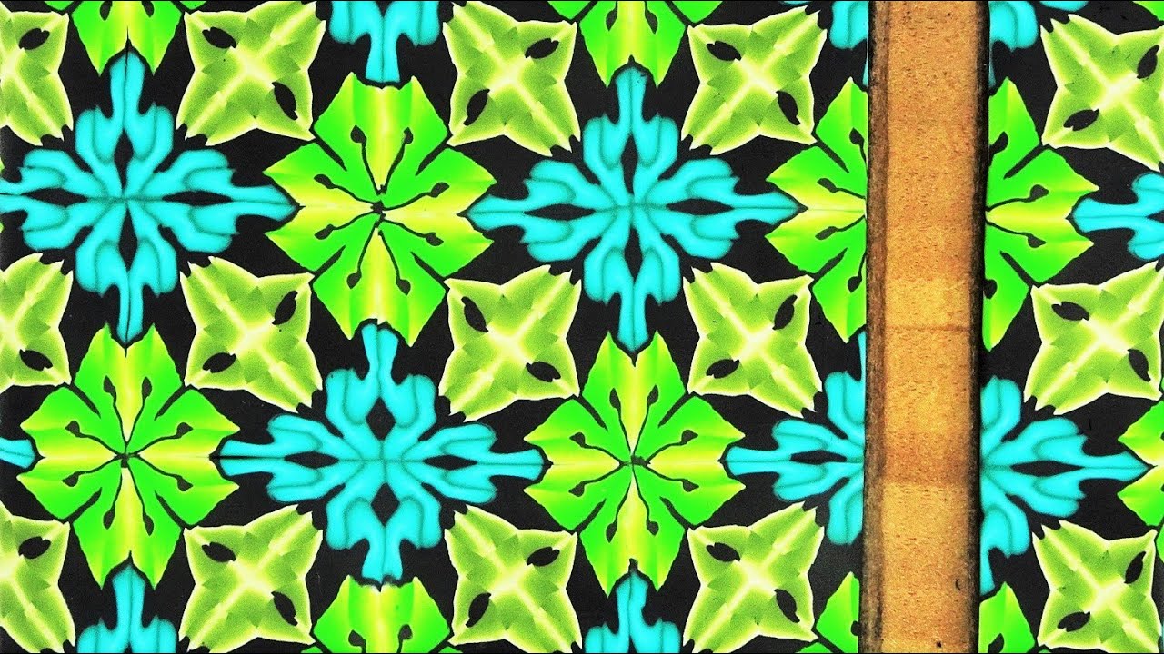 Triple Blend Cane in Polymer Clay, a Tutorial.